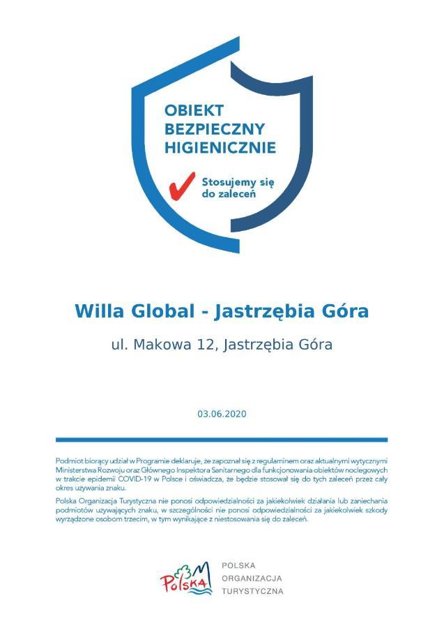 Willa Global Komfortowe Pokoje Nad Morzem Jastrzębia Góra Exterior foto